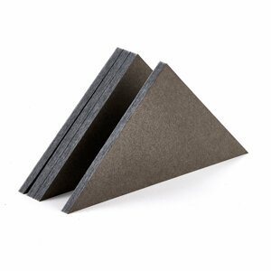 Akustický panel PATTERN, 600x600x40 mm, bal. 4 ks, hnědý
