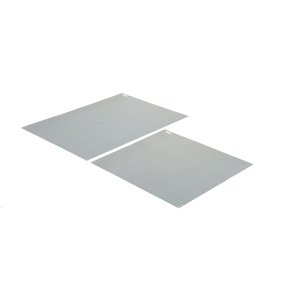 Zadní plechová výplň pro regál Mix s otevřeným rámem, 2100x1000 mm, pozink
