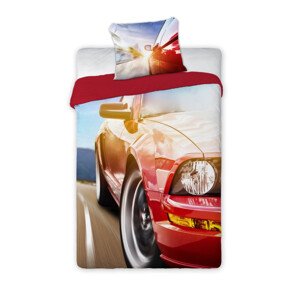 Faro Dětské povlečení auto 140x200 cm POFA0312
