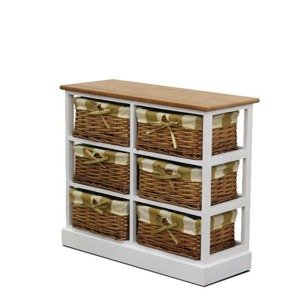 Tempo Kondela Komoda GINGER 1 HX12-242 + kupón KONDELA10 na okamžitou slevu 3% (kupón uplatníte v košíku)