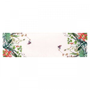 Autronic Běhoun s motivem zelených listů 40x150 cm UBR029