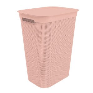 ROTHO Koš na prádlo BRISEN 50L - růžová