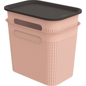ROTHO SET 2x 7L BRISEN box s víkem - růžová