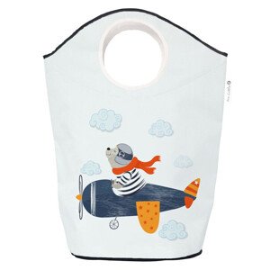 Butter Kings  Koš na prádlo a hračky best friends - pilot bear (60l)