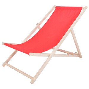 Rojaplast Lehátko Bahama POLYESTER - ČERVENÉ