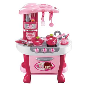 BABY MIX Velká dětská kuchyňka s dotykovým sensorem Baby Mix + příslušenství