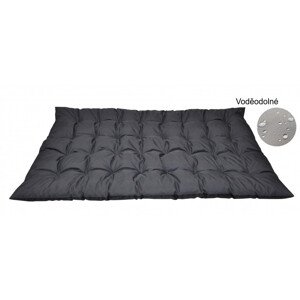 Axin Trading Matrace zahradní MAXI 180x115 cm - antracit voděodolná