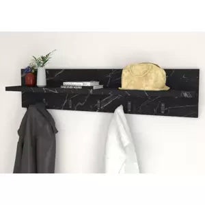 Casarredo Věšák s policí FOLET imitace mramoru (bendir)