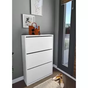 Casarredo Výklopný botník MAYER barva bílá