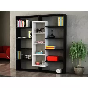 Casarredo Policový regál BULDAN černá/bílá