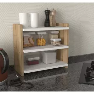 Casarredo Regál ANGOL sapphire/bílá