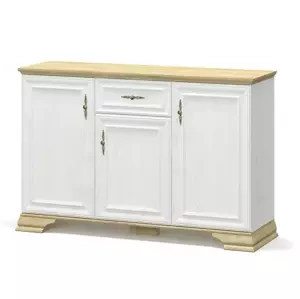 Casarredo Komoda 3D1S SCORDIA borovice andersen/zlatý dub