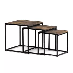Autronic Set 3 ks stolků AF-3003 OLW
