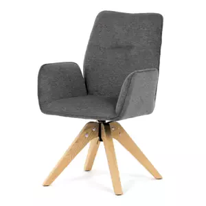 Autronic Otočná jídelní židle DCH-C2148 GREY2