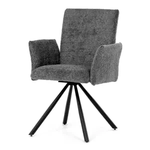 Autronic Otočná jídelní židle DCH-W1117 GREY2