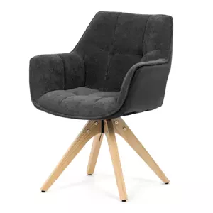 Autronic Otočná jídelní židle HC-D7180 GREY2