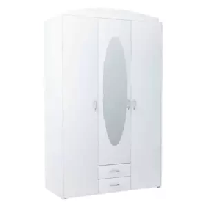 Casarredo Šatní skříň GREACE 3D2S bílá