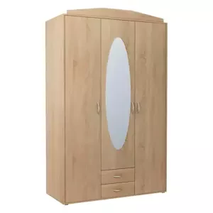 Casarredo Šatní skříň GREACE 3D2S dub sonoma