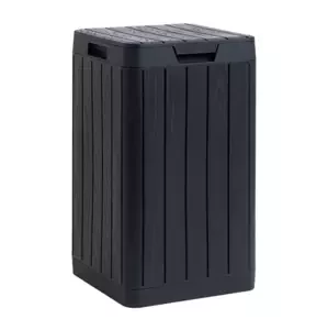 TOOMAX RIO GARDEN zahradní plastový koš 80 L - grafit