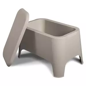 TOOMAX PETRA plastový stůl+box - šedá