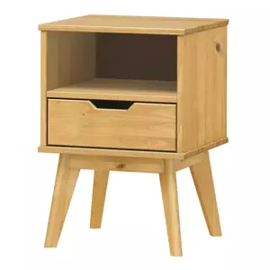 Idea Noční stolek 1 zásuvka BONITO vosk