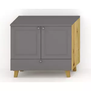 Casarredo Skříňka pod umyvadlo POMEROY DUM80S/1 artisan/šedá