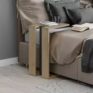 Casarredo MYRTIS, příruční stolek, dub/antracit