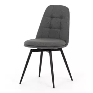 Autronic Otočná jídelní židle DCL-V2040 GREY2