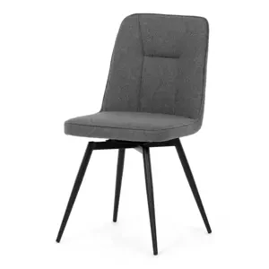 Autronic Otočná jídelní židle DCL-V2052 GREY2