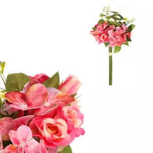 Autronic Růže a hortenzie KUY085 PINK