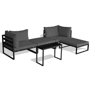 Autronic Zahradní set 2+1 AZ-L1761 GREY