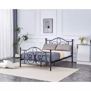 Halmar Postel PANAMA 140 cm - černá