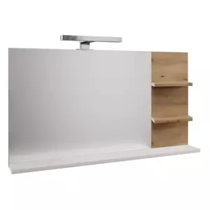 Tempo Kondela Zrcadlo s LED osvětlením CUBO CUB04 + kupón KONDELA10 na okamžitou slevu 3% (kupón uplatníte v košíku)