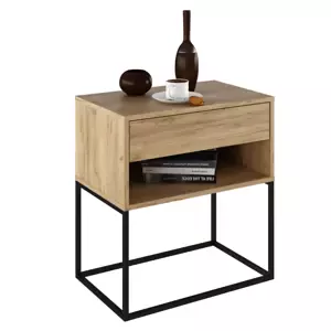 Tempo Kondela Noční stolek ARTI TYP 2, dub artisan + kupón KONDELA10 na okamžitou slevu 3% (kupón uplatníte v košíku)