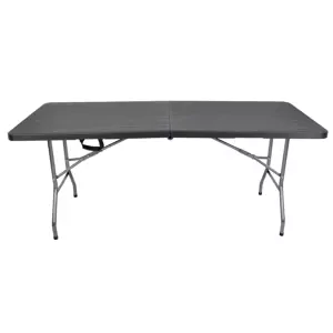 Rojaplast Stůl CATERING 180x74 cm ČERNÝ wood