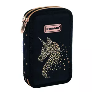 Head Školní penál dvoupatrový Unicorn star PEBH2086