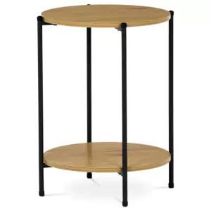 Autronic Přístavný stolek CT-G1005 OAK