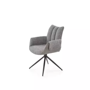 Halmar Otočné křeslo K579, šedá