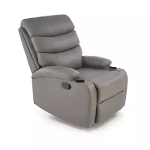 Halmar Relaxační polohovací křeslo PERUS, šedá