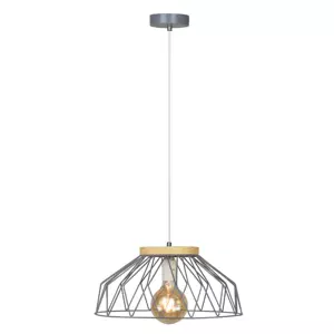 Tempo Kondela Visící lampa TREX TYP 2, šedá + kupón KONDELA10 na okamžitou slevu 3% (kupón uplatníte v košíku)