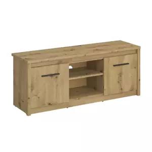 Tempo Kondela TV stolek 2D/125 AIRON, dub artisan + kupón KONDELA10 na okamžitou slevu 3% (kupón uplatníte v košíku)