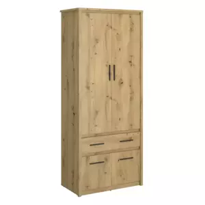 Tempo Kondela Skříň 4D1S/50 AIRON, dub artisan + kupón KONDELA10 na okamžitou slevu 3% (kupón uplatníte v košíku)