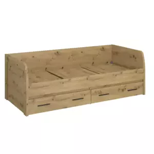 Tempo Kondela Postel 2S AIRON - 90x200, dub artisan + kupón KONDELA10 na okamžitou slevu 3% (kupón uplatníte v košíku)