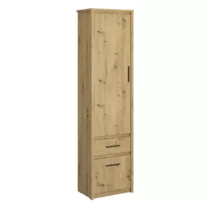 Tempo Kondela Regál 2D1S AIRON, dub artisan + kupón KONDELA10 na okamžitou slevu 3% (kupón uplatníte v košíku)