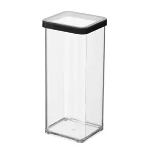 ROTHO Dóza na potraviny LOFT 1,5 L - černá