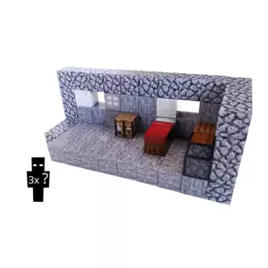 Toybit Magnetická stavebnice Minecraft Craftovací místnost MSTB2097