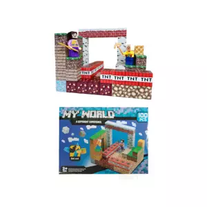 Toybit Magnetická stavebnice Minecraft TNT world MSTB2101