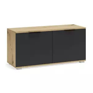 Halmar Botní s dvířky CLIF ST-100, dub artisan/antracit