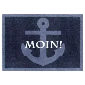 Hanse Home Protiskluzová rohožka Deko 105358 Dark blue 50x70 cm