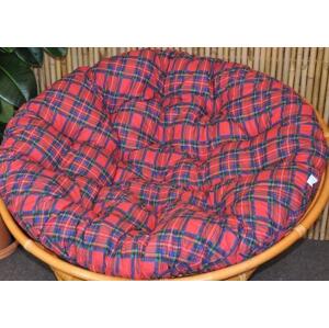 Axin Trading Polstr na křeslo papasan 110 cm levandule